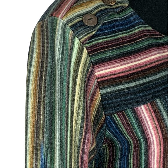 2/$20 - Long Sleeve Colorful Striped Top - Picture 4 of 7